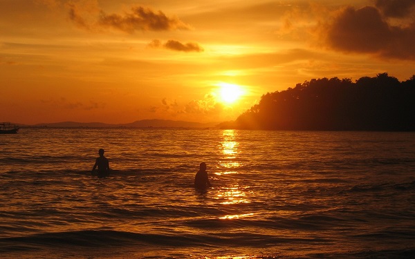 Cambodja stranden van Sihanoukville