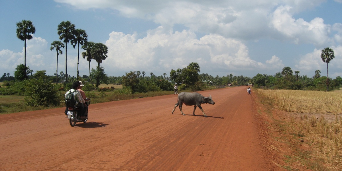 Verkeer en wegen in Cambodja