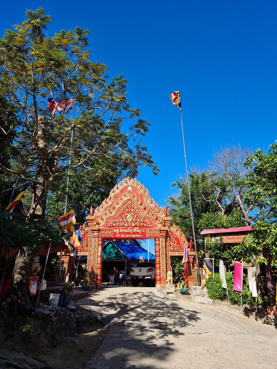 Thaise tempel nabij Preah Vihear