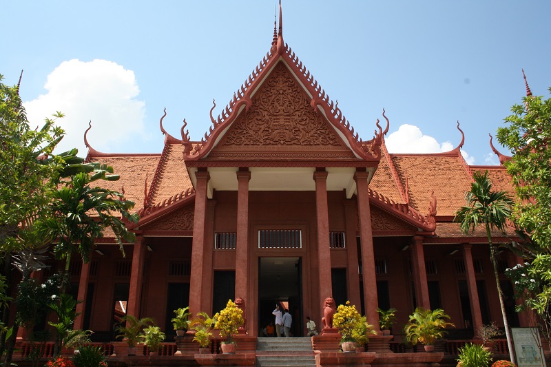 Phnom Penh geschiedenis national museum