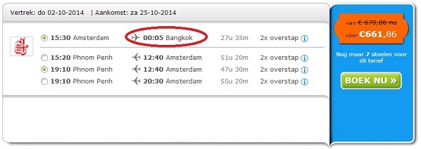 Cambodja goedkope vliegtickets informatie