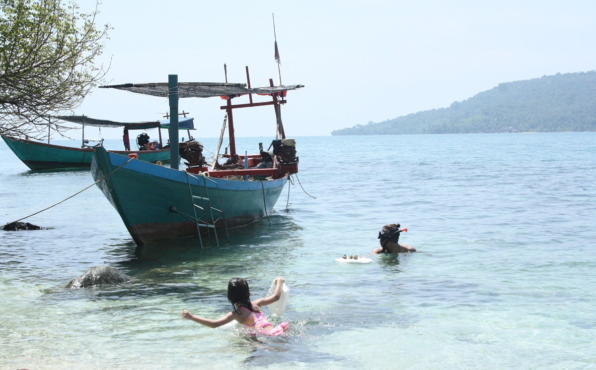 Paradijselijke eilanden van Koh Rong