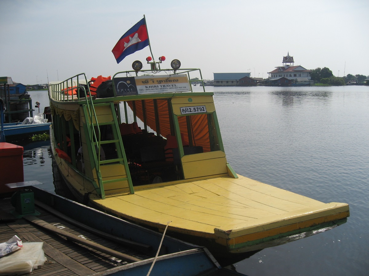 Boottocht Battambang naar Siem Reap
