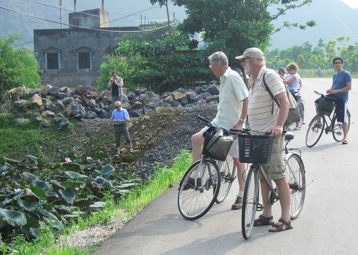 Per fiets reizen in Cambodja